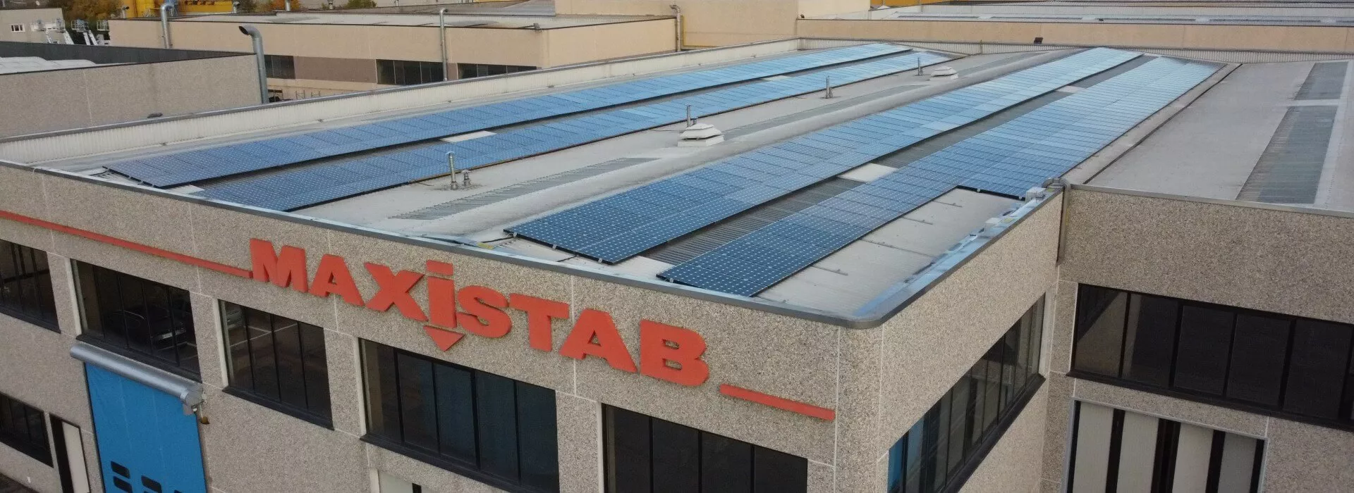 Energy efficient solar power installation on the second production plant of Next Hydraulics