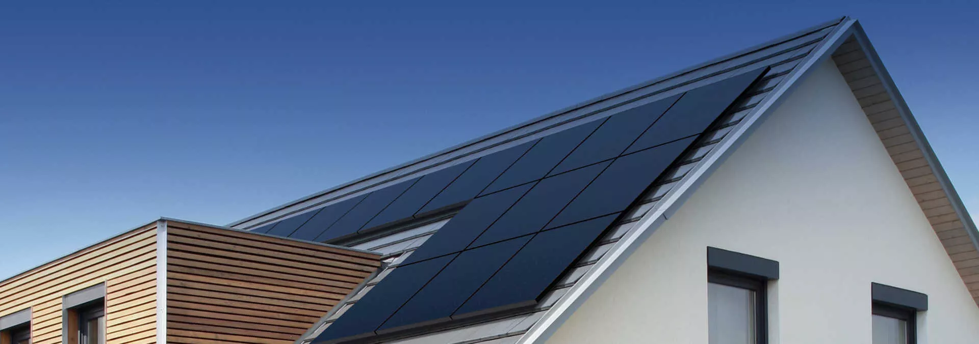 rooftop solar panels on an Australian home