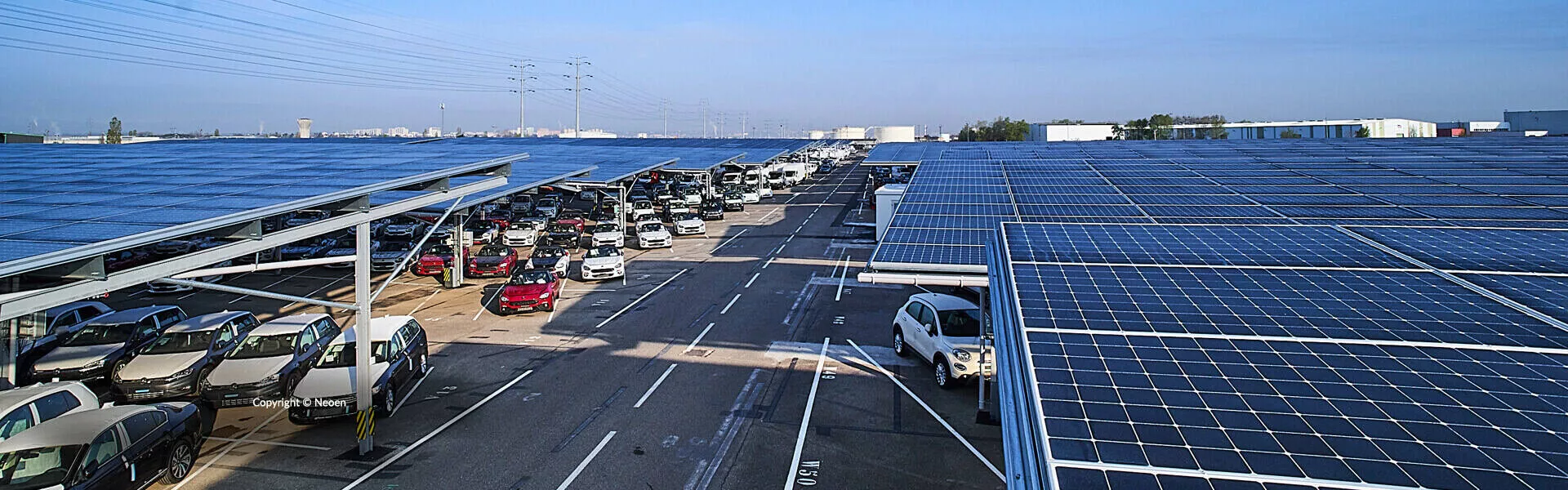 Largest Solar Carport Use Maxeon Solar Panels