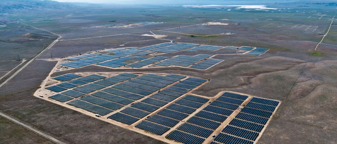 Solar Power Plant View