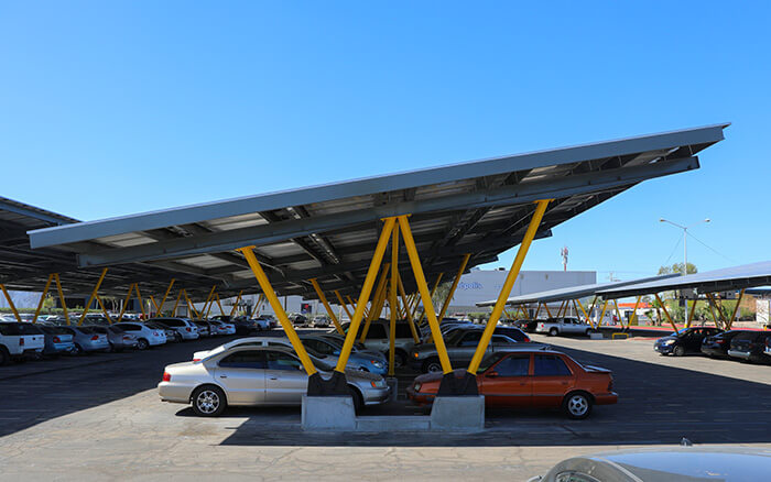 Renewable Solar Energy Carport