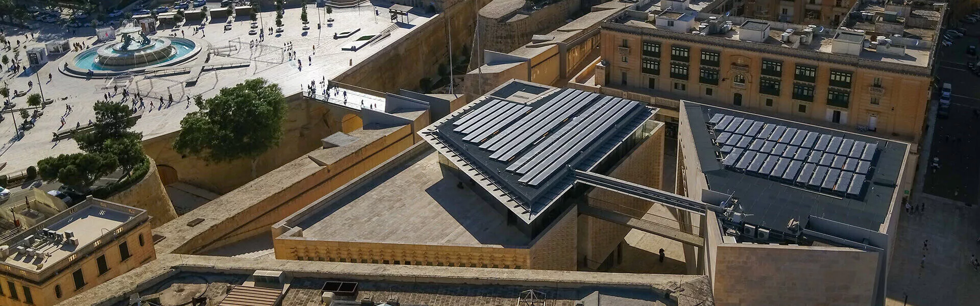 Rooftop Solar System on the Parliament Building