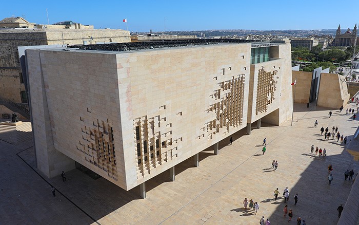 Parlementsgebouw in Malta