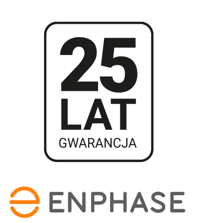 25-letnia gwarancja Enphase