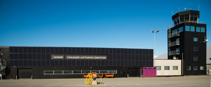 Svalbard Airport Installed Maxeon Solar Panels